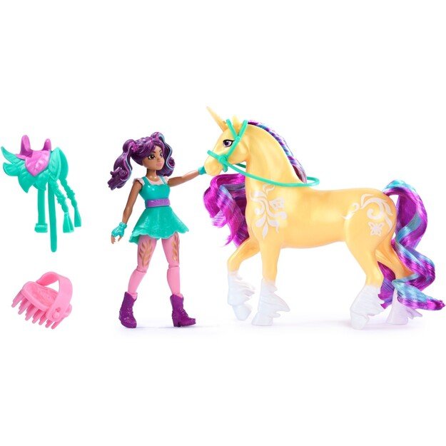Unicorn Academy - Doll & Unicorn - Ava & Leaf (6069631) 4