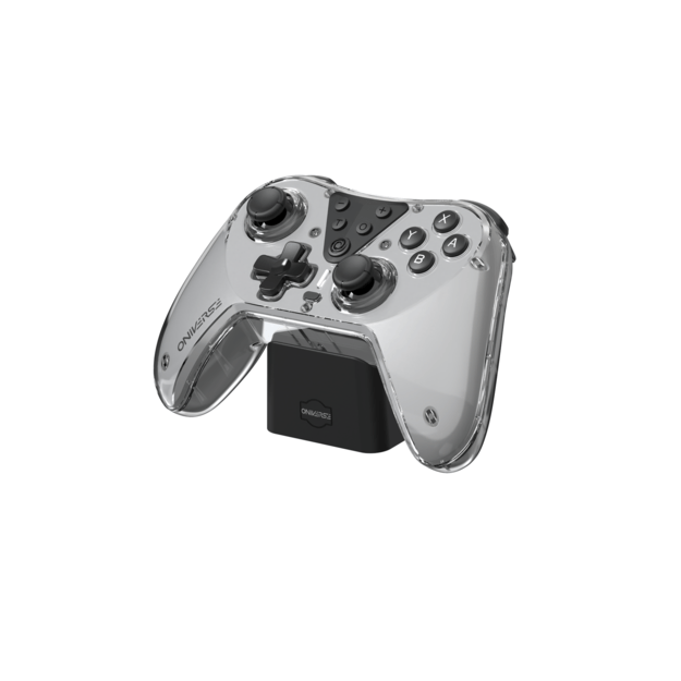 Nintendo Switch Oniverse Astralite Controller Wireless Smoked Black inkl. Charging Station 13
