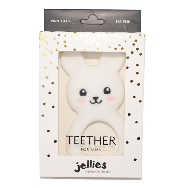 Jellystone Designs - Bunny Teether - white (JSD0381) 1