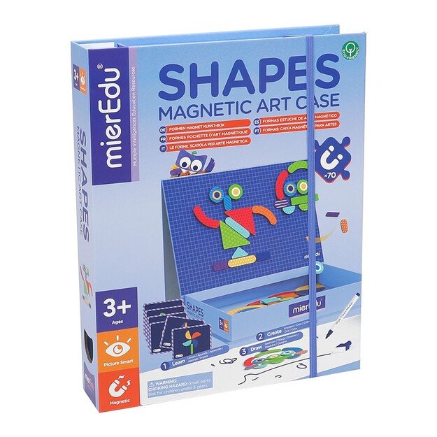 mierEdu - Magnetic Art Case - Shapes - (ME152) 3
