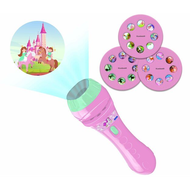 Lexibook - Unicorn Stories Projector and Torch Light - (LTC050UNI) 4