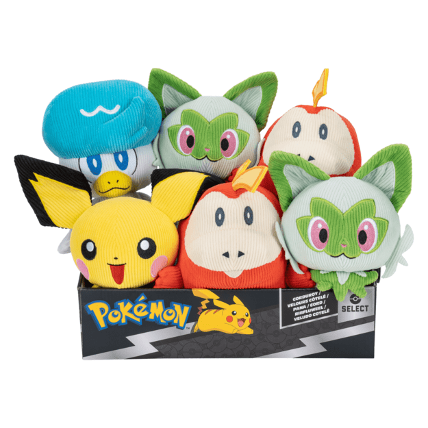 Pokemon - Plush 20 Cm Select Corduroy Ass. Cdu (PKW2887-11) 4