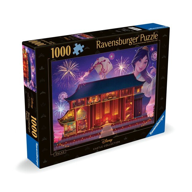 Ravensburger - Puzzle Disney Castles Mulan 1000p (12000260) 1