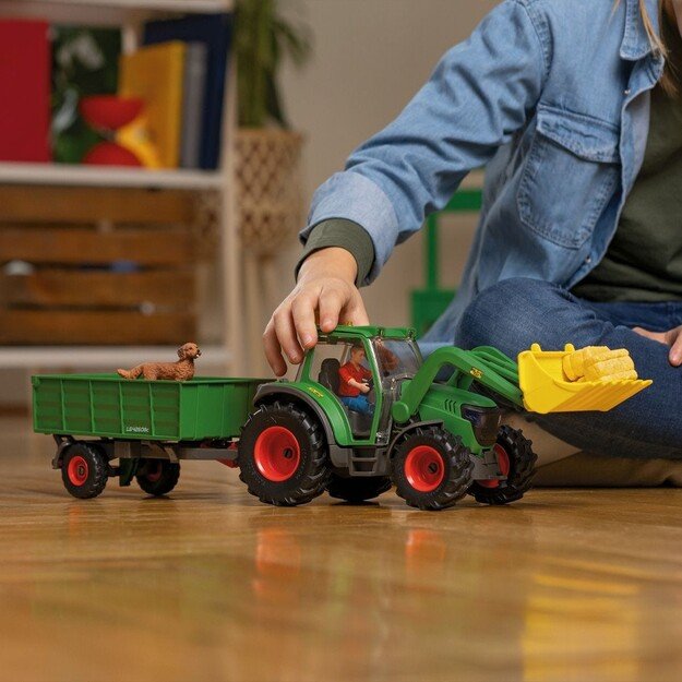 Schleich - Farm World - Tractor with Trailer (42608) 2