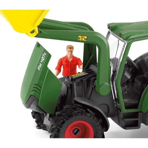 Schleich - Farm World - Tractor with Trailer (42608) 3