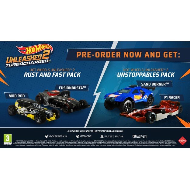 Hot Wheels Unleashed 2: Turbocharged (Day 1 Edition)
      
        - PlayStation 4 3