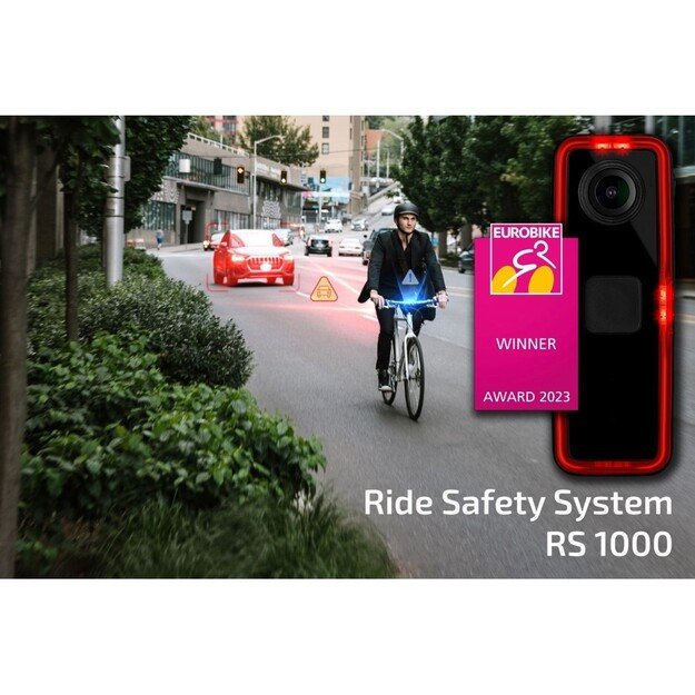 Alps Alpine - Smart Bike Camera Ride Safety System RS 1000 Black 7