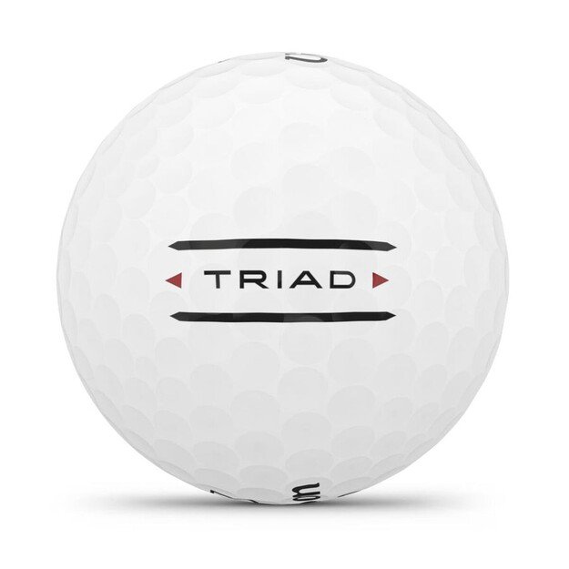 Wilson - 2025 Triad Golf Balls – White - 12 pack 1