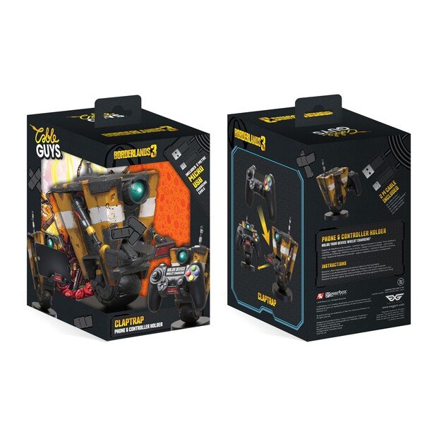Cable Guys Borderlands 3 Clap Trap 1