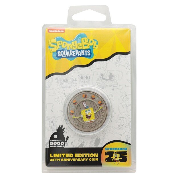 SpongeBob SquarePants 25th Anniversary Coin 2