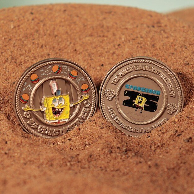 SpongeBob SquarePants 25th Anniversary Coin 3