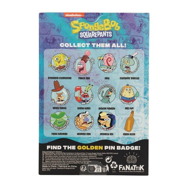 SpongeBob SquarePants Mystery Pins CDU 10