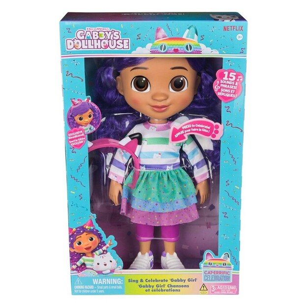 Gabby's Dollhouse - Gabby Feature Doll 33 cm (6070859) 2