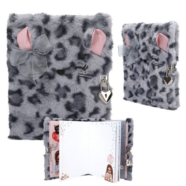 TOPModel - COSY CAT Diary With Lock Blue ( 0413356 ) 4