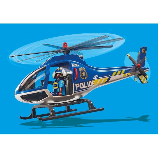 Playmobil - Police helicopter - Parachute pursuit (70569) 2