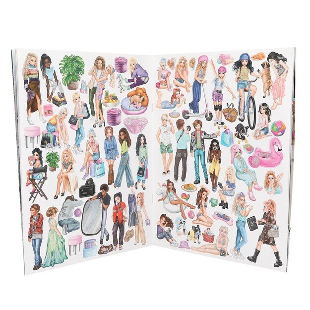 Topmodel - TOPModel Stickerworld 1