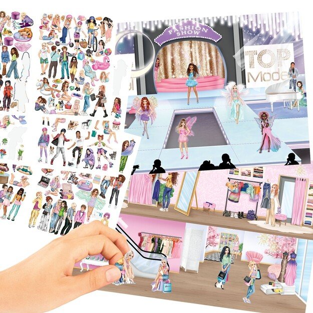 Topmodel - TOPModel Stickerworld 4
