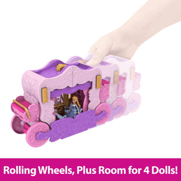Disney Princess - Carriage To Castle Transforming Playset (HWX17) 1