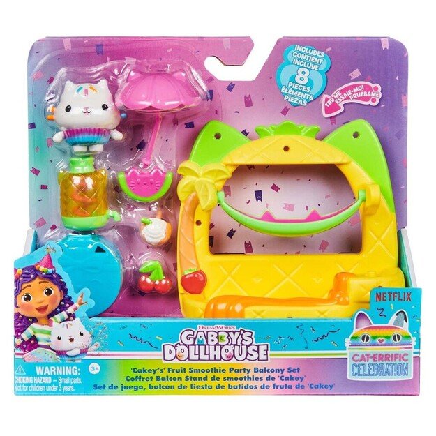 Gabby's Dollhouse - Balcony Set - Cakey (6071359) 1