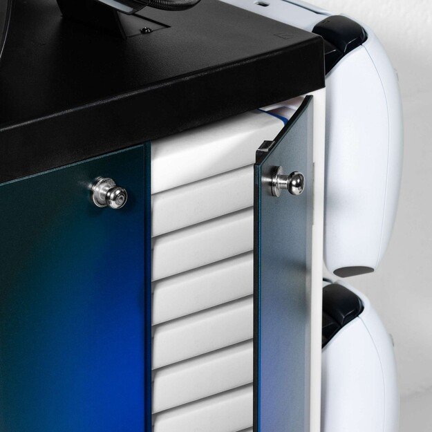Numskull PS5 Inspired Blue and White Gaming Locker 2