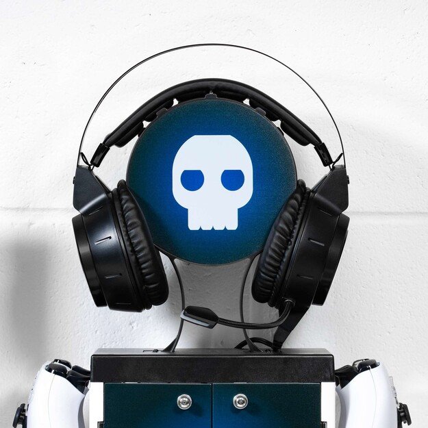 Numskull PS5 Inspired Blue and White Gaming Locker 6