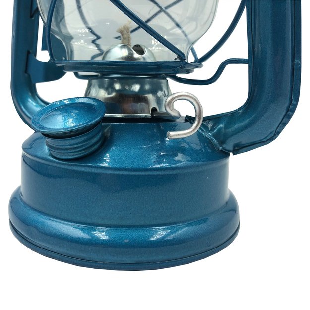 Lampa Naftowa Błękitna 24,5cm 11