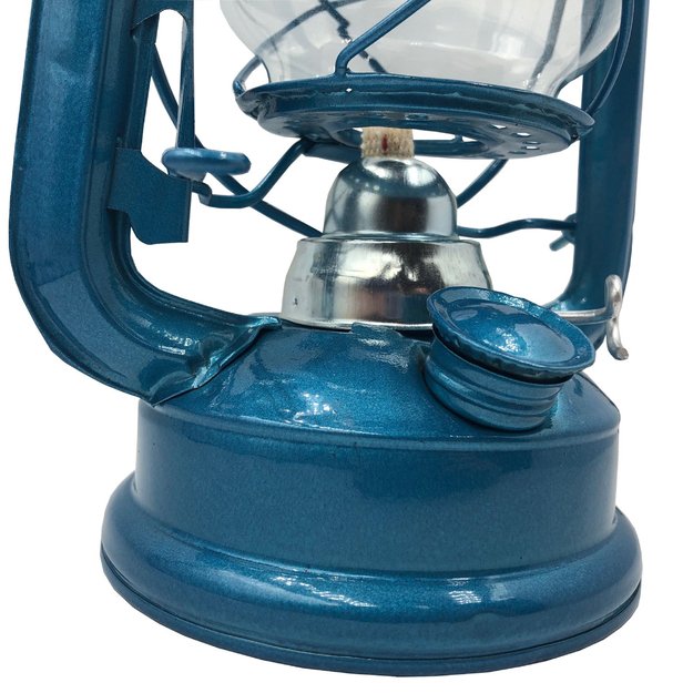 Lampa Naftowa Błękitna 24,5cm 10