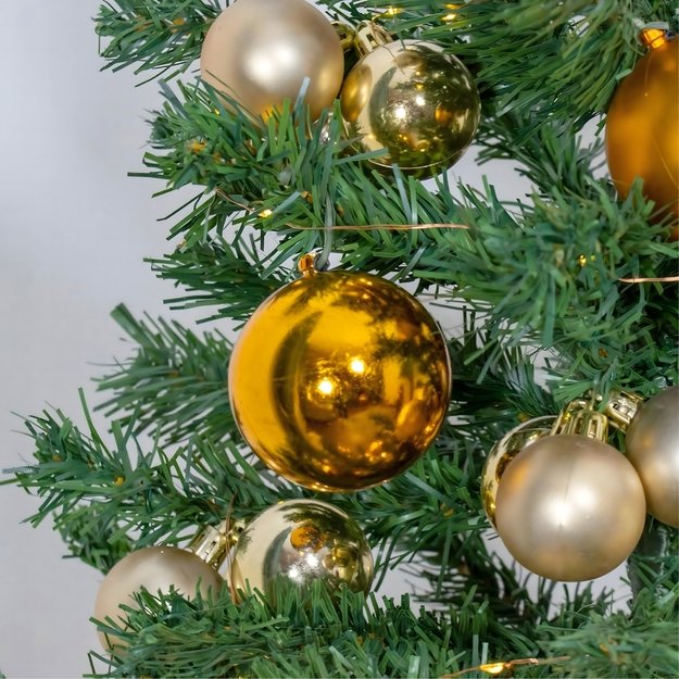 SZTUCZNA CHOINKA MAŁA ZIELONA SOSNA DRZEWKO STOJAK CHOINKOWY 90CM  18