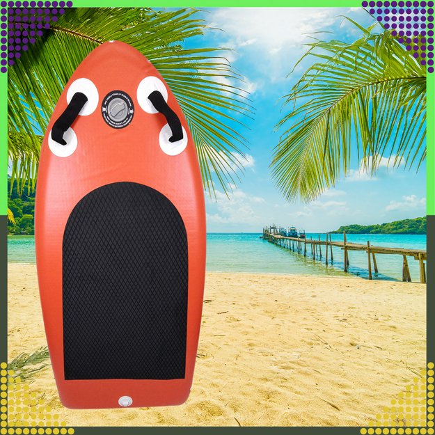Deska Mini SUP 155 cm Stand Up Paddle Pompowana do Pływania Zestaw + Torba 18