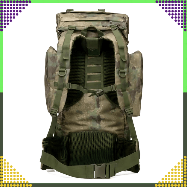 Plecak Taktyczny Wojskowy Militarny Turystyczny Survivalowy Górski Duży 65L 22