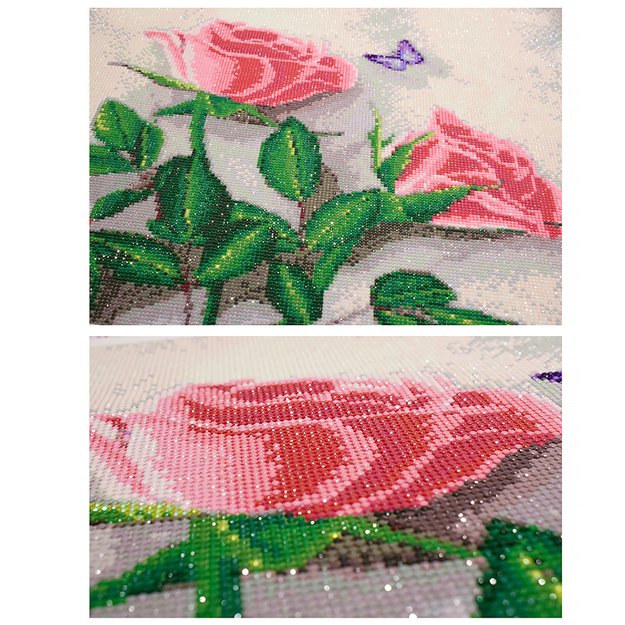 DIAMOND PAINTING HAFT DIAMENTOWY MOZAIKA ZESTAW SZTALUGA 15x20cm DLA DZIECI 11
