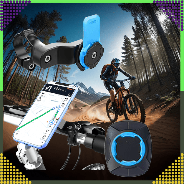Uchwyt Rowerowy na Telefon Rower Motor do Nawigacji Uniwersalny Mtb 12