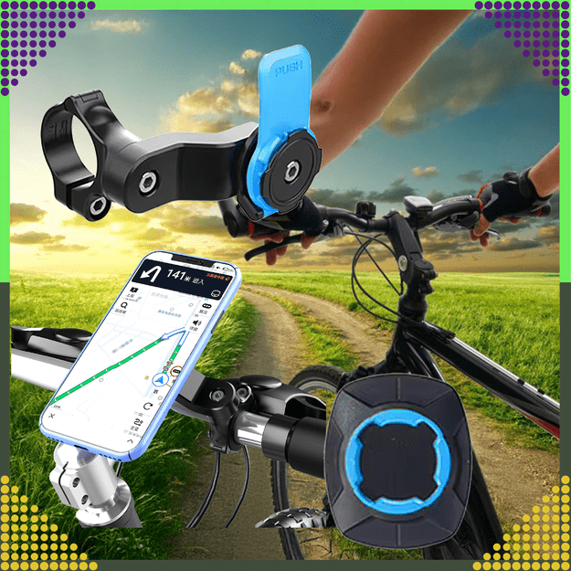 Uchwyt Rowerowy na Telefon Rower Motor do Nawigacji Uniwersalny Mtb 13