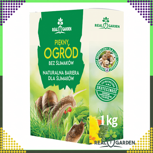 Środek Preparat Odstraszacz na Ślimaki Przeciwko Ślimakom 1 kg 2