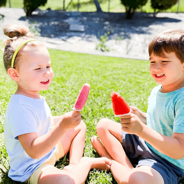 Foremki Forma do Lodów na Patyku Domowe Sorbet Lody Foremka Arbuz 6 szt 30