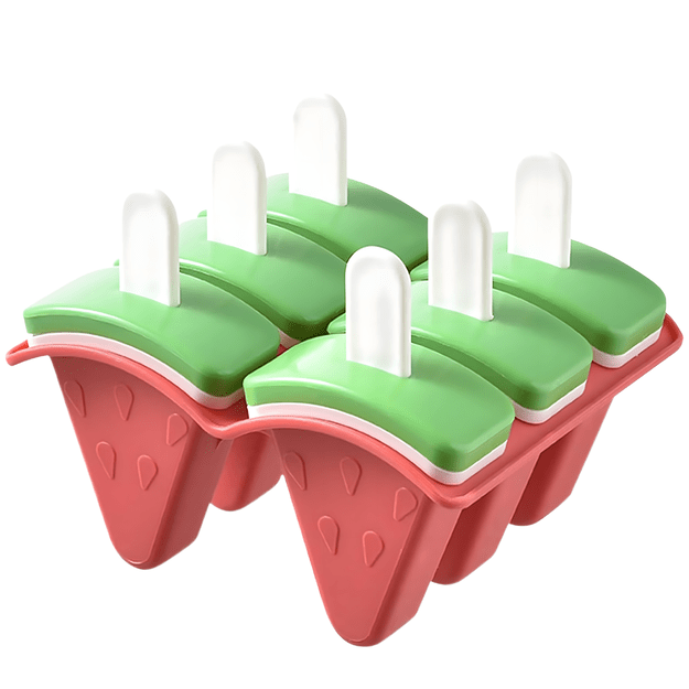 Foremki Forma do Lodów na Patyku Domowe Sorbet Lody Foremka Arbuz 6 szt 17