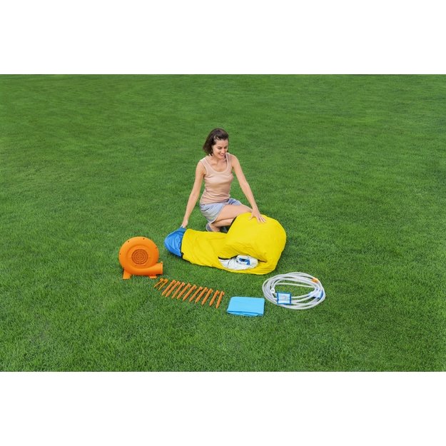 Bestway 53478 Plac Zabaw Park Wodny Dmuchany ze Zjeżdzalnią + Dmuchawa 22