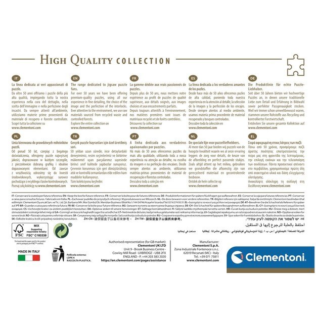 Clementoni - Story Maps Puzzle - Disney Jungle Book (1000 pcs) (39813) 1