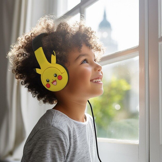 OTL - Pikachu moulded ears childrens headphones 5