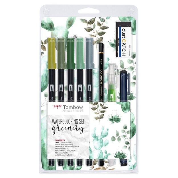 Tombow - Watercoloring ABT Dual Brush Set 1
