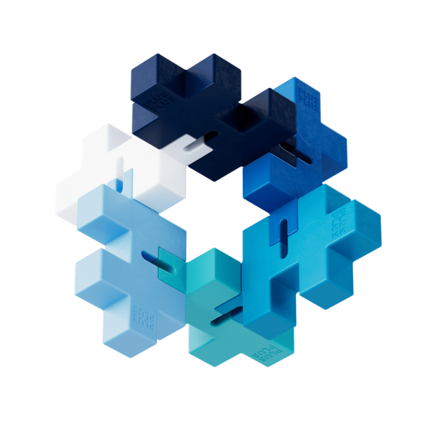 Plus-Plus - HEXEL Waterfall (3486) 1