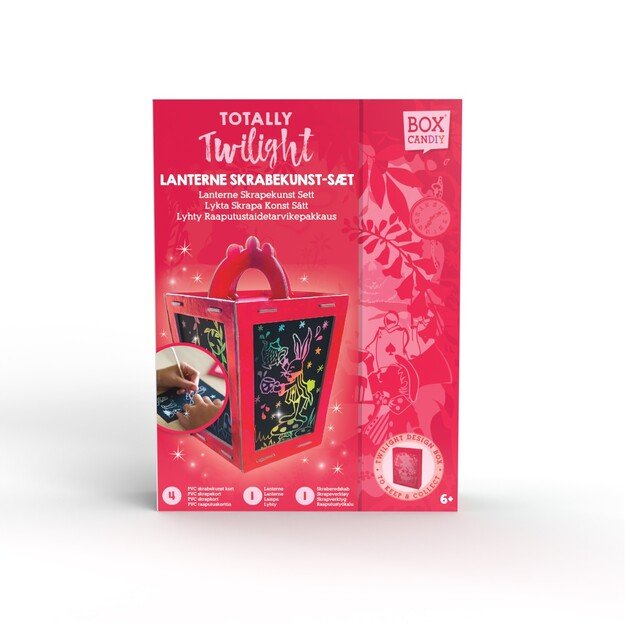BOX CANDIY - Scratch Art Lantern - Totally Twilight - (BC-1914) 2