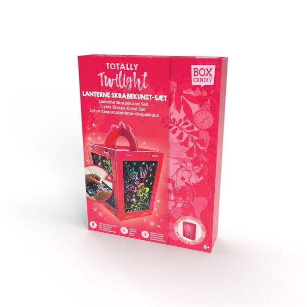 BOX CANDIY - Scratch Art Lantern - Totally Twilight - (BC-1914) 5