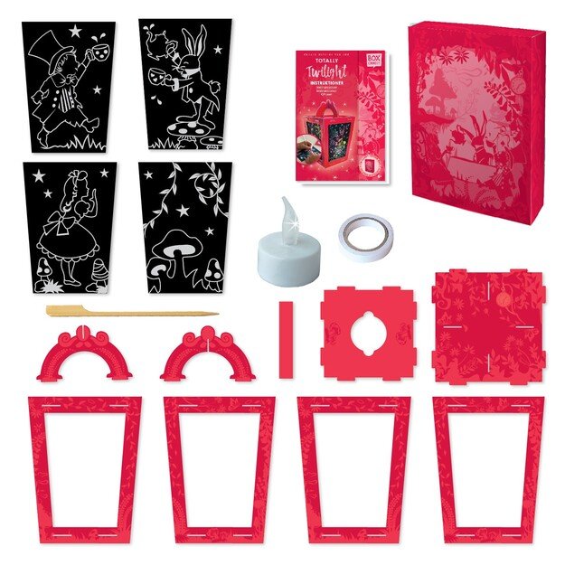 BOX CANDIY - Scratch Art Lantern - Totally Twilight - (BC-1914) 7