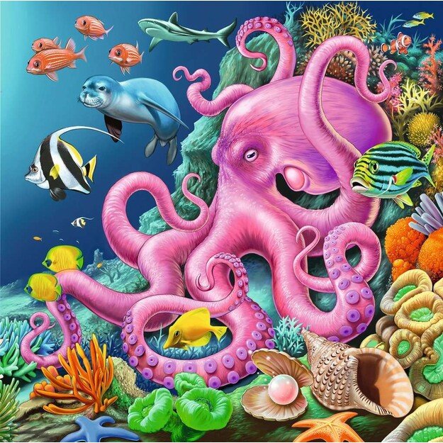 Ravensburger - Puzzle Under Water 3x49p 2
