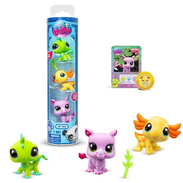 Littlest Pet Shop - PET TRIO IN TUBE ASS (00550) 3