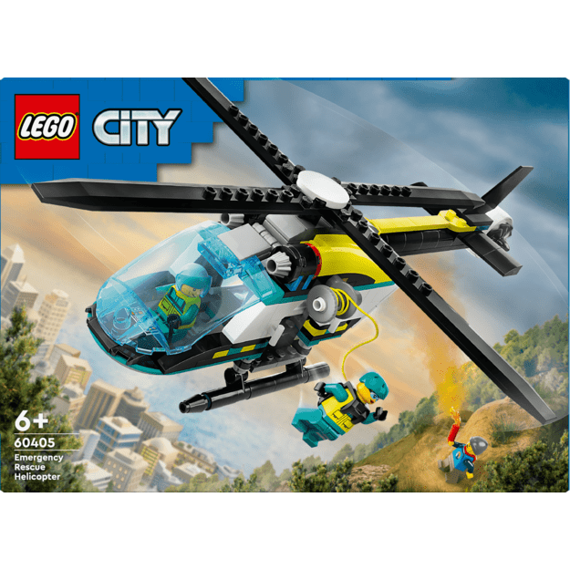 LEGO City - Emergency Rescue Helicopter (60405) 2