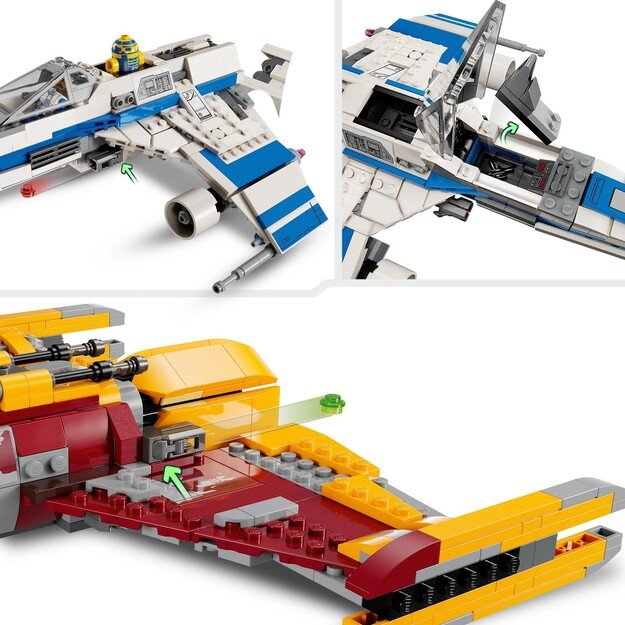 LEGO Star Wars - New Republic E-Wing™ vs. Shin Hati’s Starfighter™ (75364) 4