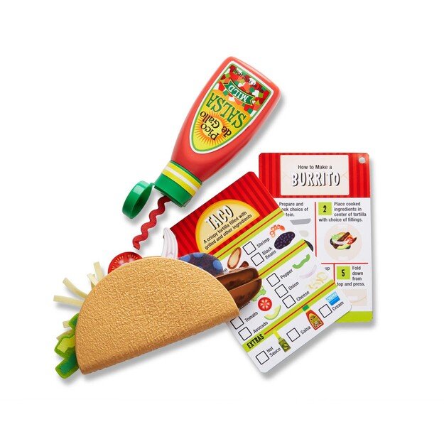 Melissa & Doug - Fill & Fold Taco & Tortilla Set (19370) 1