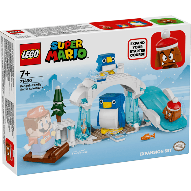 LEGO Super Mario - Penguin Family Snow Adventure Expansion Set (71430) 2